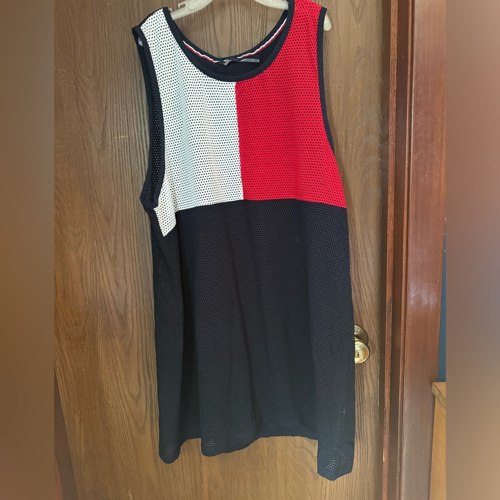 Tommy Hilfiger L/XL mesh swim cover up
